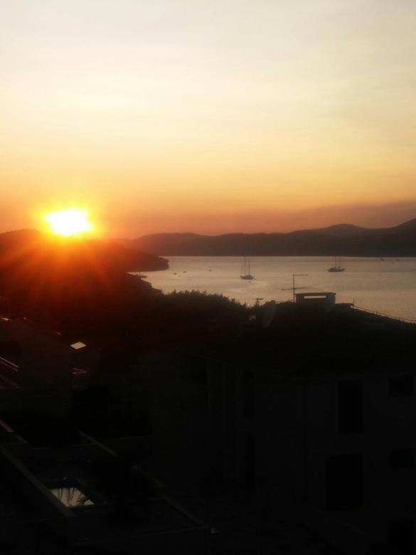 Ferienwohnung Panoramablick Trogir Exterior foto
