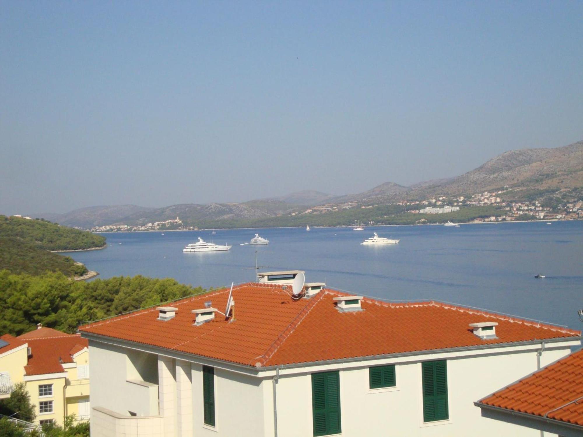 Ferienwohnung Panoramablick Trogir Exterior foto